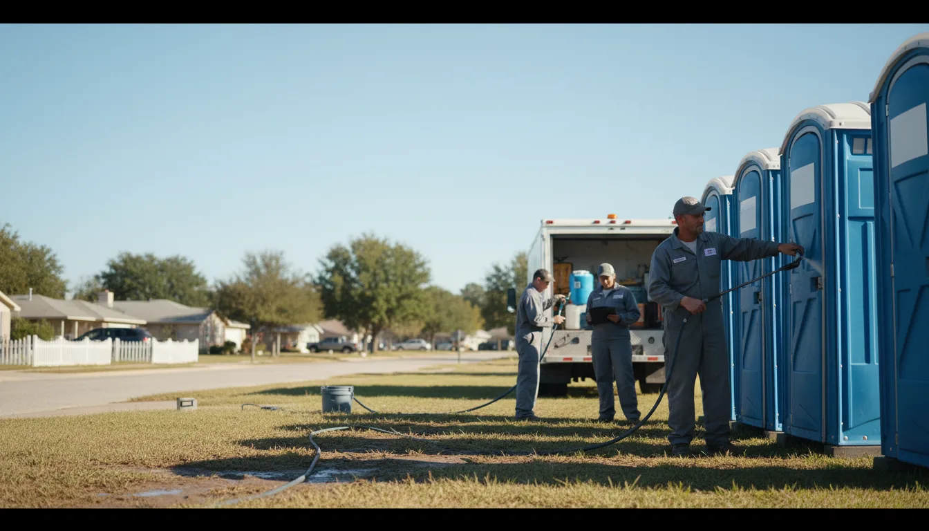 Long-Term Portable Toilet Rental in Gilbertsville, KY near me